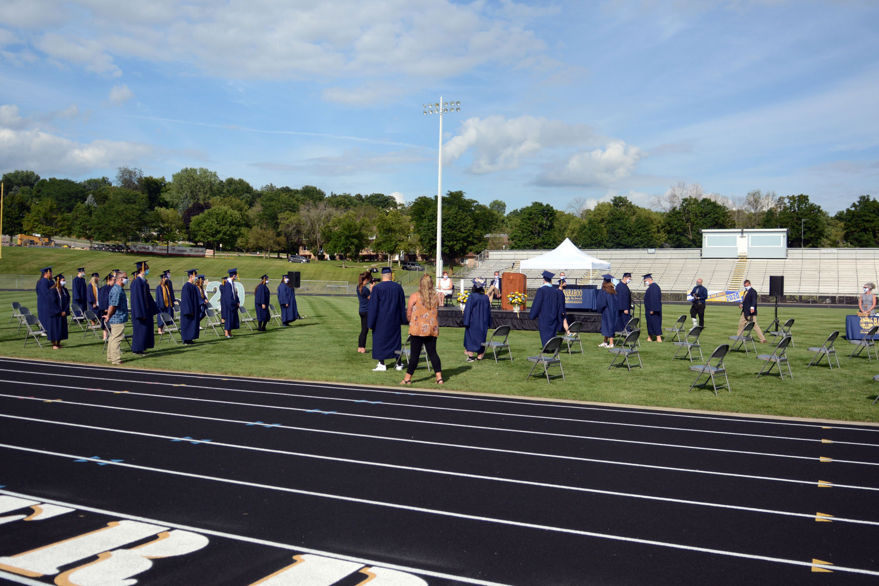 Baraboo High School Class of 2020 graduation